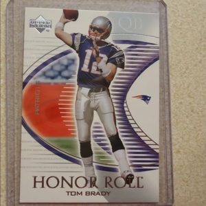 2003 upper deck tom brady #59 honor roll new england patriots mint 3rd year 🐐📈
